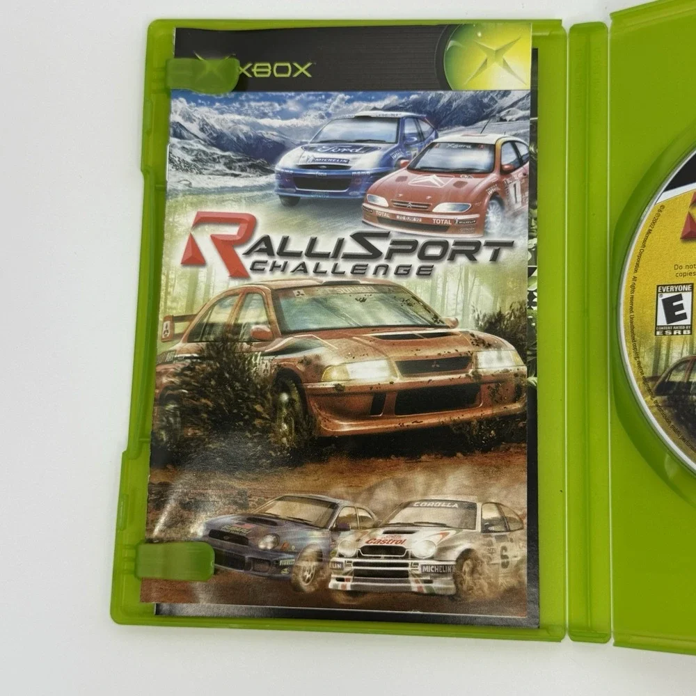 RalliSport Challenge (Microsoft XBox, 2002) CIB Complete w/ Manual Tested Works
